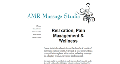 Desktop Screenshot of amrmassagestudio.com