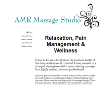 Tablet Screenshot of amrmassagestudio.com